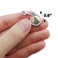 thumbnail image 4 of Christmas Tree with Cat Antiqued Bracelet Pendant Zipper Pull Charm with Lobster Clasp, 4 of 5