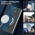 thumbnail image 5 of Allytechgroup Magnetic Case for Samsung Galaxy Z Fold 7, Slim Lightweight Shockproof Case Wireless Charging Support Anti-Scratch Non-Slip Rigid Shell for Samsung Galaxy Z Fold 7 Women Men, Blue, 5 of 9