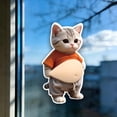 thumbnail image 4 of 3D Silicone Cat Belly Fidget Sticker, Anti-Collision Bumper Pad for Car Door and Furniture, Self-Adhesive, Cute Car Decor, 2-Pack, 4 of 8