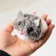 thumbnail image 3 of Juguetes interactivos para gatos, juguetes de peluche móvil, juguete de entrenamiento para gatos, gris Feliz Sencillez, 3 of 5