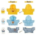 thumbnail image 5 of Viveous 3pcs Stuffed Animal Clothes Tiny Sweater Hoodie Plush Bear Clothes Dolls Clothing Toy Bear Outfit For Crafts, 5 of 10