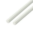 thumbnail image 3 of Varilla Redonda de Plástico, 1/4" Diámetro 20" Longitud, Varilla Redonda de FRP Fibra de Vidrio Ingeniería Varillas Redondas 2pcs, 3 of 5