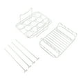 thumbnail image 2 of Egg Steamer Rack, Rustproof Fryer Rack Kit 304 Stainless Steel 6Pcs  for  FOOD, 2 of 8