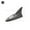 Gray, variant on Universal LED Light Car Shark Fin Antenna with Solar Energy Auto Radio Signal Aerials Roof Antennas Driving Safety Warning Light