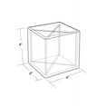 thumbnail image 2 of 4" Cube Pencil Holder with Divider, 2-Pack, 2 of 3