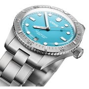 Oris Divers Sixty-Five Cotton Candy Automatic Blue Dial Steel Unisex Watch 01 733 7771 4055-07 8 19 18