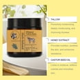 thumbnail image 5 of Honey Tallow Balm for Face - Infused Organic Olive Oil, Castor Oil, Grass Fed Tallow Balm for Skin Care, for Eczema Rosacea Baby, 100% No Added Toxicants 100ML, 5 of 8