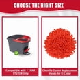 thumbnail image 5 of O-Cedar Compatible Chenille Duster Replacement Heads - Ultra-Dense Microfiber Mop Heads for Superior Cleaning Performance, 5 of 8