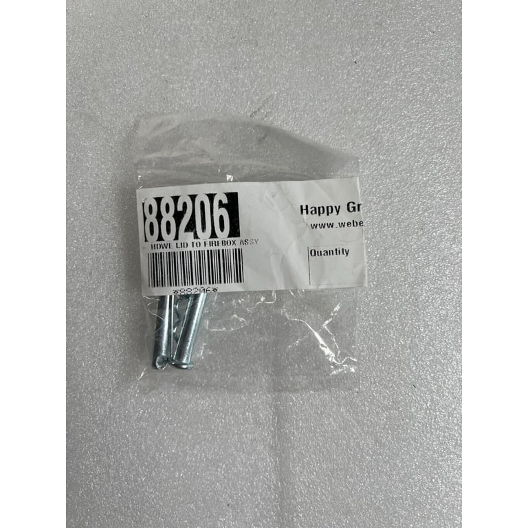 Weber Smokey Mountain BBQ Smoker Lid Hinge Kit | Steel Mod For WSM 18.5 & 22.5