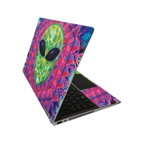 MightySkins HPPX3601420-Geometric Alien Skin for HP Pavilion x360 14 in. 2020 - Geometric Alien