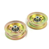 The ROP Shop (Pack of 2) Flat Idler Pulley for 2006 Toro TimeCutter Z420 74327, 74403 Mower
