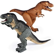Fun Little Toys Walking Dinosaurs,Electronic Dinosaur Toys,Birthday Xmas Gifts for Kids,Boys,Girls