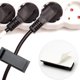 thumbnail image 3 of 20PCS Adhesive Cable Management Wire Clip Cable Organizer Clip for Home, Office Computer, TV and Multi Cords Holder Under Desk, 3 of 5