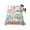 Multicolor, variant on Ocean Coral California King Size Flat Sheet, Wrinkleproof & Fadeproof Cooling Flat Bed Sheet Only, Orange Red Green Turquoise Plant Branch Breathable Soft Bedding Top Sheets 108 x 98 Inches