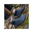 thumbnail image 4 of Botines de invierno con forro de felpa para hombre y mujer, botas de combate de media pantorrilla, cómodos, antideslizantes, cálidos, ligeros y con suela dentada., 4 of 5