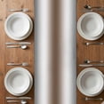 thumbnail image 5 of Gray Brown Table Runner 70 Inches Long, Modern Gradient Geometric Cotton Linen Table Runners Dresser Scarves, Decorative Fabric Tabletop Scarf Furniture Cover for Home Dinner Party 13"x70", 5 of 9