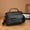 Black, variant on Men'S Leather Handbag Briefcase Large Capacity Cross Messenger Casual Business Tote Square Card Wallets Crossbody Shoulder Bag