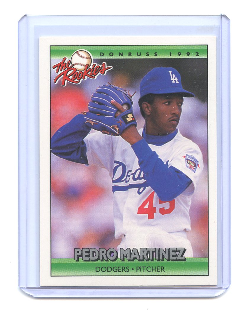 1992 Donruss Rookies 69 Pedro Martinez Los Angeles Dodgers Rookie Card Walmart Com Walmart Com
