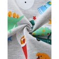 thumbnail image 5 of WIBACKER 2-7T Toddler Little Boy's Girl's Christmas French Terry Cotton Crewneck Long Sleeve Sweatshirt Kids Snowman Tops, 5 of 10