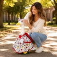 thumbnail image 3 of UALSRZL Porch Goose Outfits Set, 23in Return To School Season Porch Goose Outfit, Geese Outfits with Bow for Lawn Garden Patio Yard Decor, Multicolor, 3 of 7