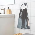 thumbnail image 3 of Coolnut Wolf Man and Moon Bathroom Towels 2 Pieces 16×28 inches, Cotton Bath Towel Water Absorbent Lightweight Quickdry Towels for Bathroom Ktichen Travel Gym, 3 of 6