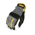 thumbnail image 2 of DPG211L Work Gloves, Synthetic Leather Palm, Black, Men's L - Quantity 1, 2 of 6