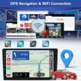 thumbnail image 6 of Eforcase Android 13 Car Radio for Dodge Nitro 2007-2012 with Wireless Carplay Android Auto, 7" Touchscreen Car Stereo Radio with Mirror Link WiFi/GPS Bluetooth FM RDS EQ SWC+Backup Camrea, 6 of 11