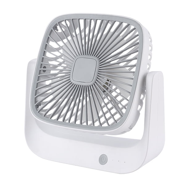 Ventilador de escritorio portátil silencioso con carga USB, gran viento, un ventilador