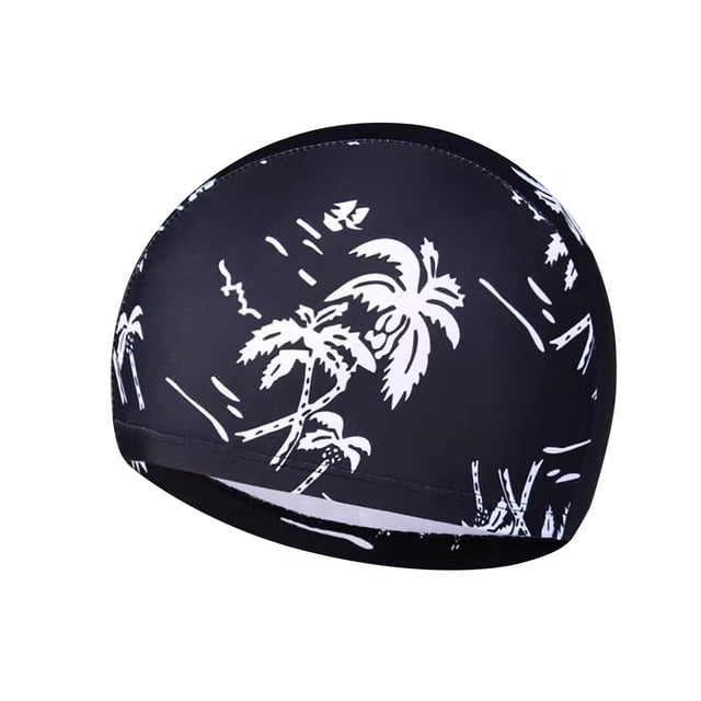 Bonnet de Bain Piscine Chapeau de Bain Mode Confortable Été Unisexe Bonnet de Bain Style C