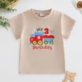 thumbnail image 2 of Akiihool T-Shirts Unis pour Garçons T-Shirts à Manches Courtes pour Garçons T-Shirts d'Été à Col Rond pour Enfants T-Shirts Décontractés Basiques en Coton Hauts Unis (Violet Pâle, 3-4 Ans), 2 of 4