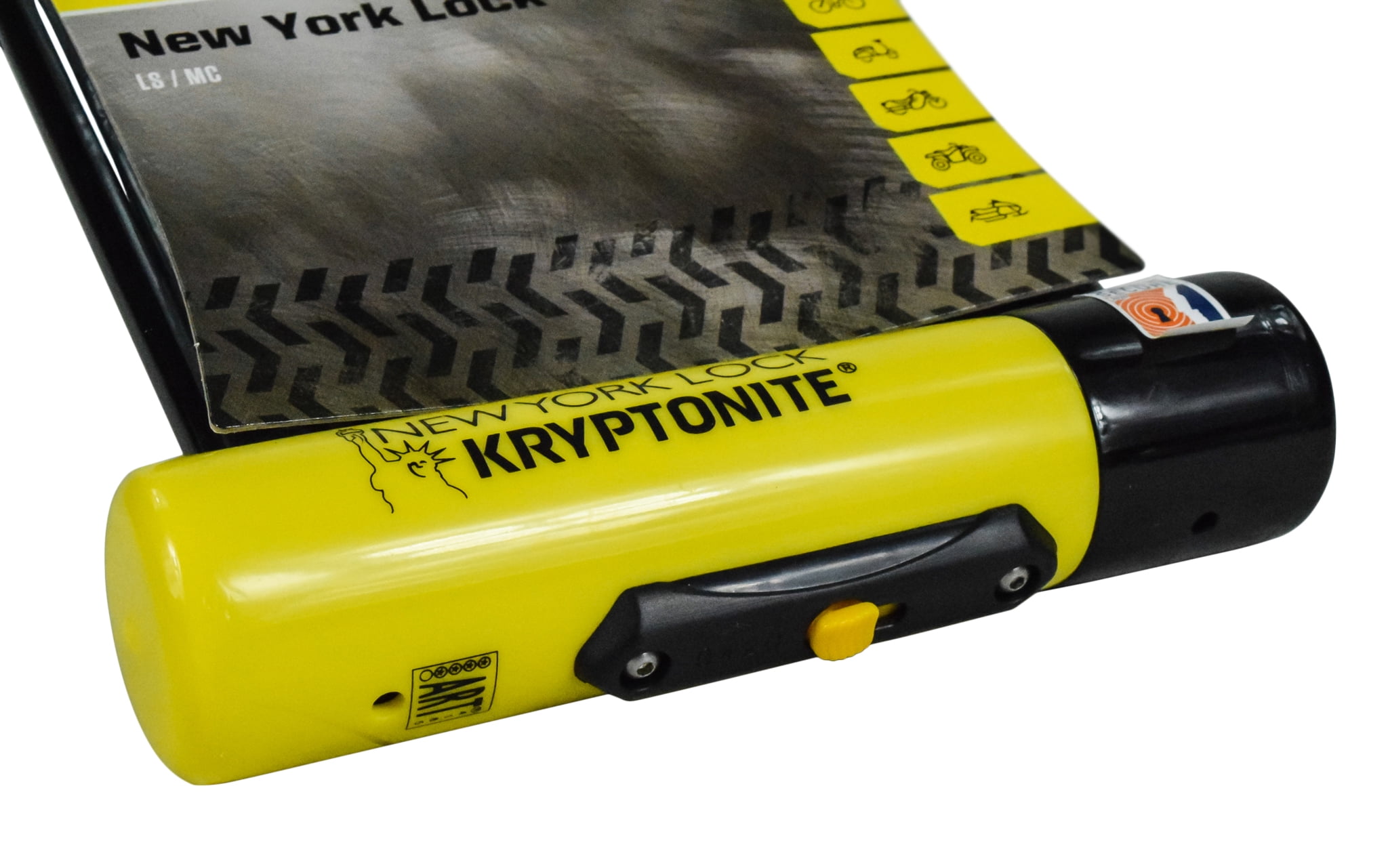 Free Shipping Kryptonite 002161 New York LS Heavy Duty Bicycle U Lock Bike Lock Walmart