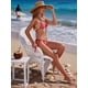 thumbnail image 5 of Trajes de Baño de Cintura Alta para Mujeres Traje de Baño de Bikini Impreso Floral con Sujetadores Acolchados Extraíbles Y Correa para el Cuello, Trajes de Baño de Cuello Alto para Mujeres, 5 of 9