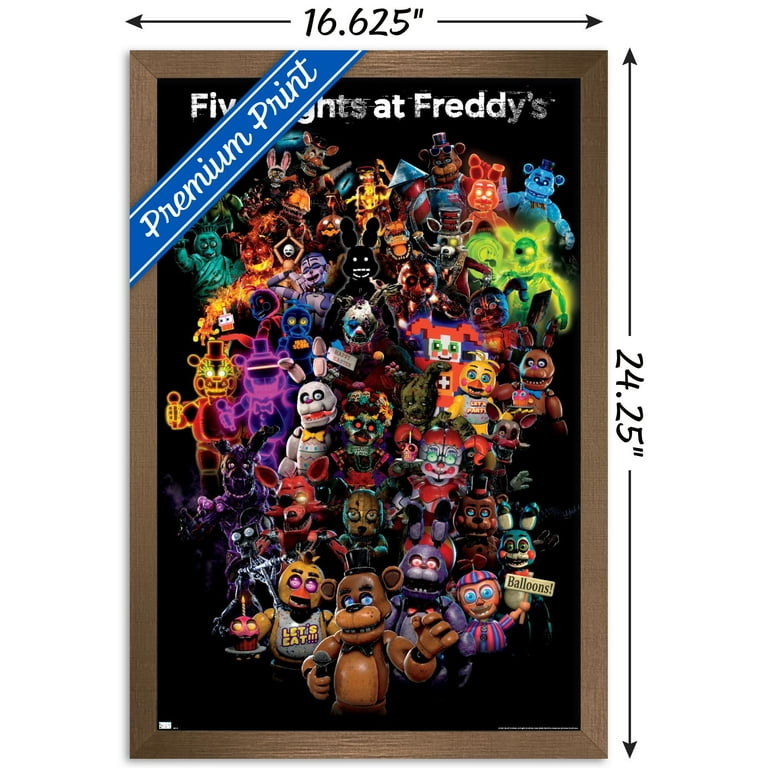Shadow Freddy and Shadow Bonnie Poster Poster for Sale by Toy