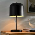 thumbnail image 3 of Modway Avenue Modern Style Metal and Fabric Table Lamp in Black, 3 of 9