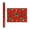 B, variant on Vintage Christmas Wrapping Paper Roll, Red Wrapping Paper, Elegant Red Christmas Theme Festive Holiday Gift Wrap for Winter Celebration, Seasonal Decor (1PC, 17 Inch x 9.8 Feet)