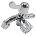 thumbnail image 1 of Multifuncional Single Cold Doble Grifo Eficiente Single Cold Faucet Firm Baño Grifo Moderno Fregadero Grifo Acero Inoxidable Juego De Grifos Para Baño En Casa Inodoro Kearding HA013839-00, 1 of 6