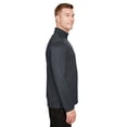thumbnail image 3 of Harriton M748 Men's Advantage Snag Protection Plus Quarter-Zip Pullover-Dark Charcoal-4XL, 3 of 3