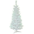 thumbnail image 3 of National Tree Company 3 ft. Artificial Christmas Tree, White Tinsel, Includes Stand, 3 of 6