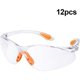 thumbnail image 3 of Pack of 12 Safety Glasses Protective Work Goggles with Clear Anti-Fog Lenses Protection Glasses for Garden Laboratory Chemistry, 3 of 4