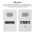 thumbnail image 3 of Window Speaker Intercom, US Plug 100-240V Premium Speaker Window Two Way Intercom System ABS Easy Control  for Bank, 3 of 7