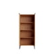 Lexington Contemporary Modern Bookcase with 4 Shelves in Maple ...