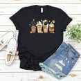 thumbnail image 3 of Pug Lover Coffee T-Shirt, Gift for Pug Mom, Black Pug Shirt, Pug Gift, 3 of 9
