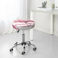 thumbnail image 7 of Daiia Flamingo Stool Covers Round,Round Bar Stool Covers Waterproof Bar Chair Covers Washable Stool Cushion Slipcover for 12-14 Inch Chair-14 inch, 7 of 7