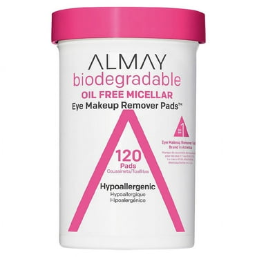 Almay Biodegradable Oil Free Micellar Eye Makeup Remover Pads
