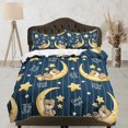 thumbnail image 1 of Ropa de Cama Osito Buenas Noches, Juego de Funda Nórdica y Funda de Almohada, Ropa de Cama con Cremallera,, 1 of 4