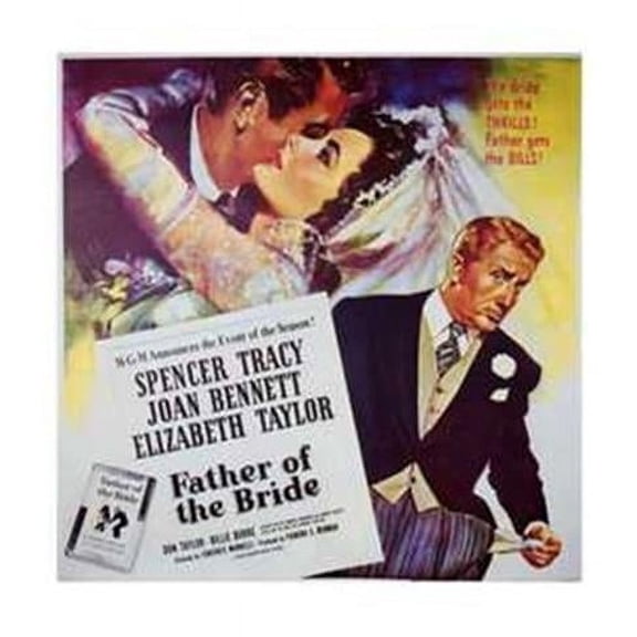 Posterazzi MOV257743 Father of the Bride Movie Poster - 11 x 17 in.