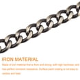 thumbnail image 4 of Uxcell Iron Flat Chain Strap, 32" Handbag Chains Purse Straps DIY Replacement, Bronze, 4 of 6