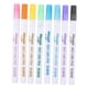thumbnail image 5 of 8 o 12 marcadores premium, colores surtidos, doble línea. 8 colores, 5 of 9