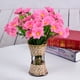 thumbnail image 4 of Bearachild Flores artificiales 2 piezas 5 ramas 15 cabezas baratas Flores artificiales rosa, 4 of 6
