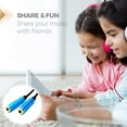 thumbnail image 4 of Fairnull Audio Splitter Cable 3.5mm Male to 2 Port Female Extension Aux Cord Adapter, 4 of 8